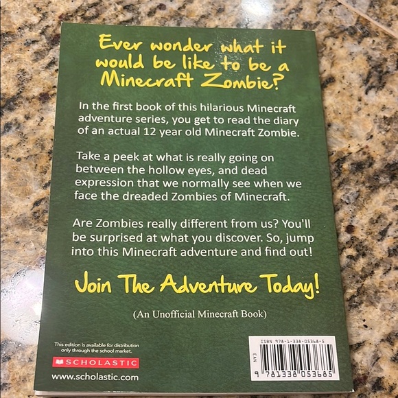 Diary of a Minecraft Zombie Book Set - Picture 4 of 10